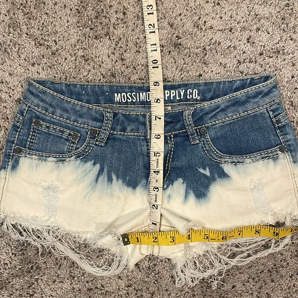 Mossimo Supply Co. Y2K Low Rise Jean Shorts‎ Size 1
